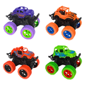 Imagem da oferta Kit 4 Carrinho Brinquedo Infantil Carro Bate Volta Monster Truck 4x4