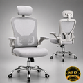 Imagem da oferta Cadeira de Escritório Presidente Ultra Ergonômica LARUNO Alto Padrão Luxo Espuma Certificada Homologada NR17 Cinza