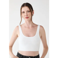 Imagem da oferta Regata Cropped John John Canelada Branca