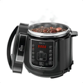 Imagem da oferta Panela De Pressão Elétrica 5 Litros Aço Inox Preto Multifuncional Kian Ppe 101