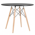 Imagem da oferta Mesa De Jantar 90cm Eames Tampo Redondo Para Sala de Jantar