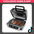 Imagem da oferta Fritadeira Elétrica Air Fryer WAP Barbecue 220V c Painel Digital e 12 Funções