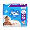 Imagem da oferta Mili Fralda Baby Jumbinho G - 20 Unidades