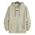 Imagem da oferta Blusa Moletom Canguru Masculino Bolso Capuz Preto Ou Bege