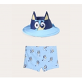 Imagem da oferta Kit sunga com chapéu Bluey (Tam. 2 ao 6)