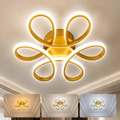 Imagem da oferta Luminária Led Moderna De Seis Folhas Para Teto Quarto Bivolt