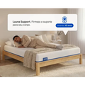Imagem da oferta Colchão Casal Luuna Support Espuma Firme 10 Anos de Garantia 18cm Ortopédico com Suporte à coluna