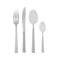 Imagem da oferta Faqueiro 16 Peças Aço Inox Santorini Lyor Prata - Jogo de Talheres Completo para 4 Pessoas