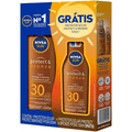 Imagem da oferta Kit Protetor Solar NIVEA SUN Protect & Bronze FPS30 200ml + Protetor Solar Protect & Bronze FPS30 100ml