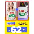 Imagem da oferta Combo Friends Central Perk Feminino Camiseta + Caneca