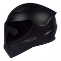 Imagem da oferta Capacete Asx City Solid Preto Fosco