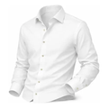 Imagem da oferta Camisa Social Masculina Slim Premium Manga Longa Curta