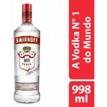 Imagem da oferta Vodka Destilada Garrafa 998ml Smirnoff