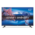 Imagem da oferta Smart TV AIWA 43 Android Full HD Borda Ultrafina HDR10 Dolby Áudio AWS-TV-43-BL-02-A