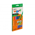 Imagem da oferta Lapis cor bazze wave sextavado reciclado 12 cores