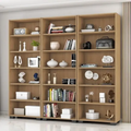Imagem da oferta Kit 3 Estantes Para Livros 5 Prateleiras 188cmx181,5cm Wt