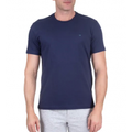 Imagem da oferta Camiseta Masculina Azul Lisa