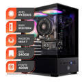 Imagem da oferta PC Gamer Forge AMD Ryzen 5 5600GT 8GB DDR4 SSD 240GB 400W 80 Plus