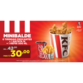 Imagem da oferta Mini balde 8 tirinhas + 1 batata M + refri 500ml