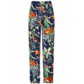 Imagem da oferta Calça Cetim Brenda Floral Colorido - Loungerie