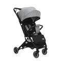 Imagem da oferta Carrinho de Bebê Passeio Vira Berço NIVI Maxi Baby (Cinza)