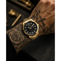 Imagem da oferta Relógio Technos Masculino Racer Dourado 2115two1p Dourado Preto