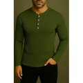 Imagem da oferta Camiseta Henley Slim Fit
