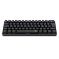 Imagem da oferta Redragon TECLADO GAMER MECANICO LAKSHMI RAINBOW PRETO SWITCH MARROM ABNT2