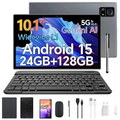 Imagem da oferta Tablet S7P Android 15 10.1 Polegadas IPS Full HD 24GB RAM(12GB+12GB Expansão) 128GB ROM Processador A523 Câmera 13MP+