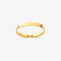 Imagem da oferta Aliança Romance Anatômica em Ouro Amarelo 18k - 2,3mm