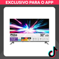 Imagem da oferta Smart Tv 32'' Philco Roku Tv Dolby Áudio Hdr10 P32crb