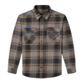 Imagem da oferta Camisa Clássica Masculina Xadrez Cinza XXG