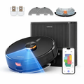 Imagem da oferta Robô Aspirador VONKO S6 Max 8000Pa com LiDAR 2.0 Base Autoesvaziante 2.5L Aspira e Passa Pano App Alexa Google Ass