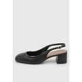 Imagem da oferta Scarpin Feminino Beira Rio Salto Bloco Slingback Preto