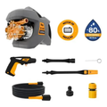Imagem da oferta Lavadora de Alta Pressão WAP WL 4200 5 Pistões 2200w 1305psi 510lh Com Jato Regulável e Motor de Indução