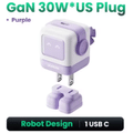 Imagem da oferta Powerbank Ugreen GaN 30W carga rápida QC 4.0 US Plug