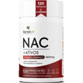 Imagem da oferta NAC 600mg 120 Cápsulas 4 Meses de Uso, Longa Duração 2x Mais, com Molibdênio e Selênio, Fortalvit