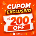 Imagem da oferta CORRE! Cupom Exclusivo de R$ 200 OFF Liberado na Shopee para Compras Acima de R$ 1.500