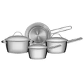 Imagem da oferta Conjunto de Panelas Tramontina Allegra 65650270 Inox - 4 Peças