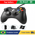 Imagem da oferta NEVERDIE STORE - Controle De Xbox 360 Com Fio Para Videogame e PC/Gord E Pc Joystick Jogo ENVIO RAPIDO PARA TODO O BRASIL