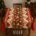 Imagem da oferta Toalha de Mesa de Natal Luxo 4 Lugares