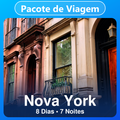 Imagem da oferta Pacote de Viagem para Nova York: 8 Dias e 7 Noites (Hotel + Passagem Aérea)
