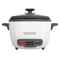 Imagem da oferta Black+decker Panela De Arroz Para 16 Xícaras, Rc516, 8 Xícaras De Arroz Cru, Cesta Fumegante, Tigela Antiaderente Removível, Um Toque