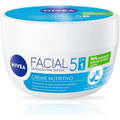 Imagem da oferta NIVEA Creme Facial Nutritivo 100g - Sua fórmula à base de água Karité e Vitaminas hidrata por 30h sem deixar a pele oleosa além de