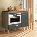 Imagem da oferta Balcão Para Cooktop 1 Porta 1 Gaveta Fit Carvalho Naturechumbo