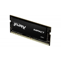 Imagem da oferta Memória Ram Para Notebook Ddr4 8gb 3200Mhz Cl20 Kingston Fury Impact Kf432s20ib8 Gamer Sodimm Preto