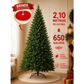 Imagem da oferta Árvore de Natal 2,10m 650 Galhos Pinheiro