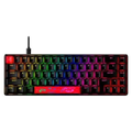 Imagem da oferta Teclado Mecânico Gamer HyperX Alloy Origins 65 Switch RED Layout 65% US Preto - 4P5D6AA#ABA