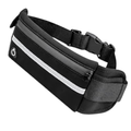 Imagem da oferta Pochete Slim Fitness Corrida Academia Porta Celular Bike Preta para Corrida de Trilha e Acampamento Masculina Feminina I