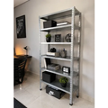 Imagem da oferta Estante Prateleira De Aço Galvanizado 6 Bandejas 198x90cm